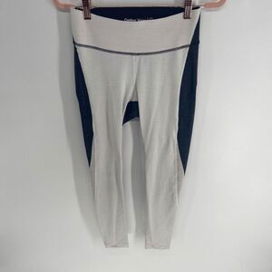 Outdoor Voices Women's Full Length Colorblock Warm Up Activewear Leggings Size S